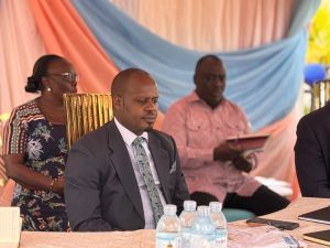 Owek. Israel Kitooke Kazibwe during the World Smile Day celebrations